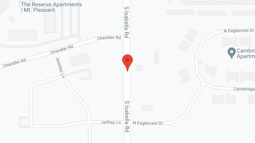 Map of the neighborhood around Cranbrook