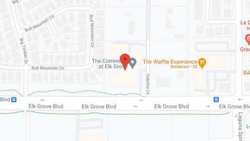 Map of the neighborhood around The Commons at Elk Grove
