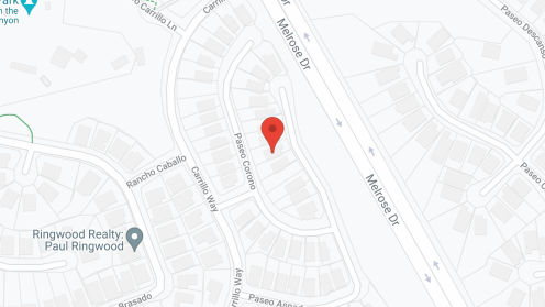 Map of the neighborhood around Carlsbad Elderly Care