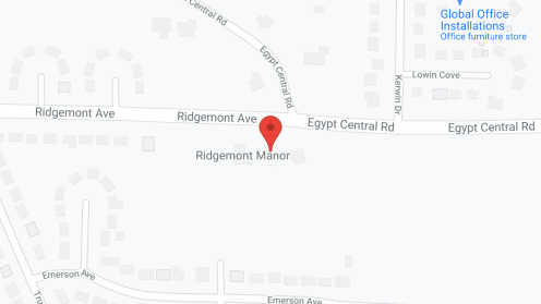 Map of the neighborhood around Ridgemont Manor Inc
