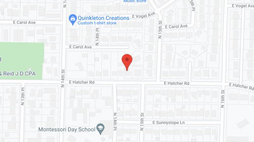 Map of the neighborhood around Amber Assisted Living