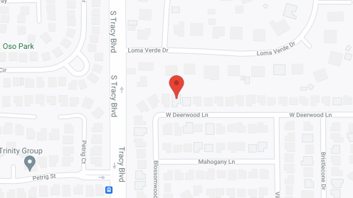Map of the neighborhood around Deerwood Residential