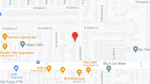 Map of the neighborhood around Carnelian Villas Home Care