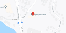 Regency Newcastle in google map