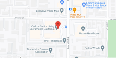 Crown Plaza of Sacramento in google map