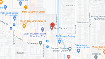 Atria Tarzana in google map