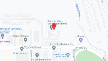Belmont Villas in google map