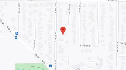 Map of the neighborhood around Verdant Grove
