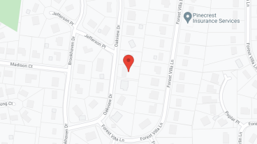 Avalon House on Oakview Drive in google map