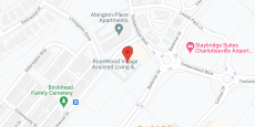 Rosewood Village at Hollymead in google map