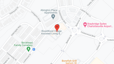 Rosewood Village at Hollymead in google map