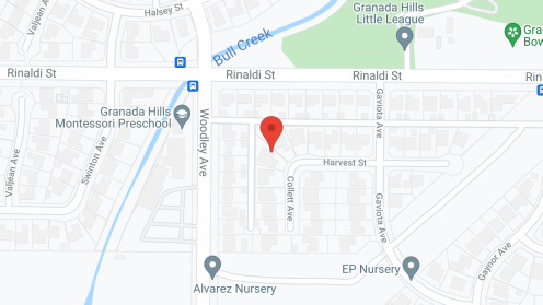 Map of the neighborhood around Sunland Living
