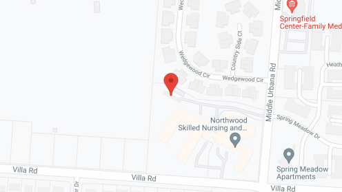 Map of the neighborhood around Northwood Assisted Living