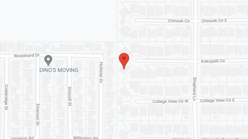 Map of the neighborhood around St. Mary's Love and Care Home Palm Desert