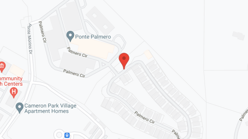 Map of the neighborhood around Ponte Palmero