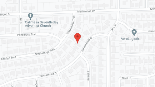 Map of the neighborhood around La Joya De La Reina