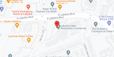 Lakeline Oaks Retirement Community in google map