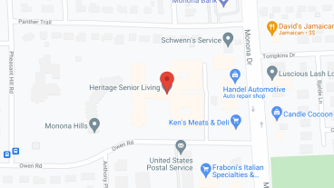 Heritage Monona in google map