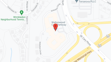 Waltonwood - Cary in google map