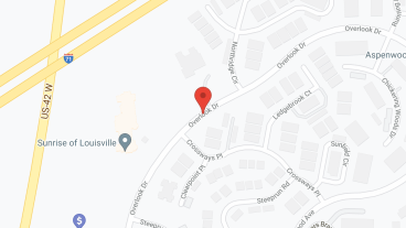 Sunrise of Louisville in google map