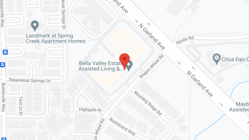 Map of the neighborhood around Bella Valley Estates