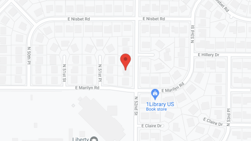 Map of the neighborhood around Caring for Loved Ones