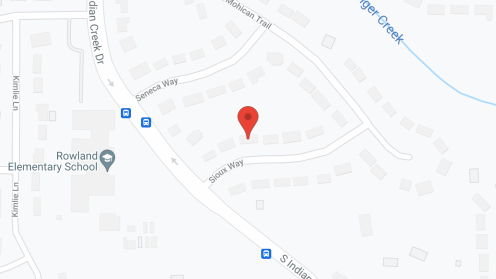 Map of the neighborhood around Fourth View Personal Care Home