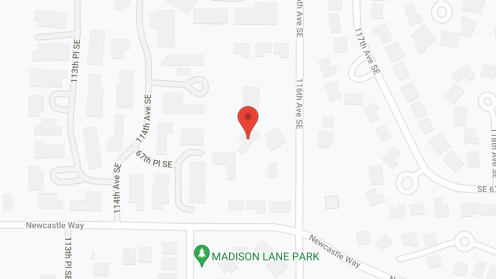 Map of the neighborhood around Evergreen Elderly Care I