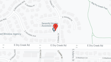 Serenity House Assisted Living Hinsdale in google map