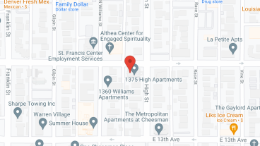 1375 High Street in google map