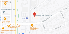 Lake View Terrace Memory Care in google map