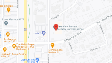 Lake View Terrace Memory Care in google map
