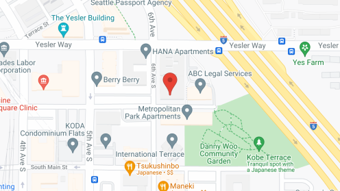 Map of the neighborhood around The Terrace Apartments