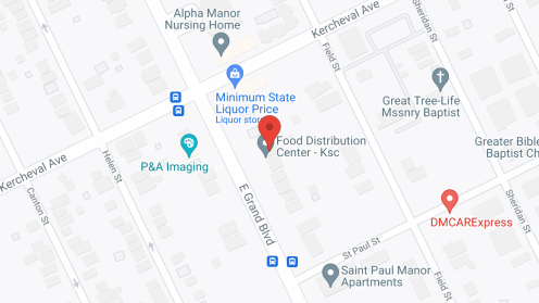Map of the neighborhood around King Special Care