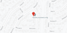 Serenity Assisted Living in google map