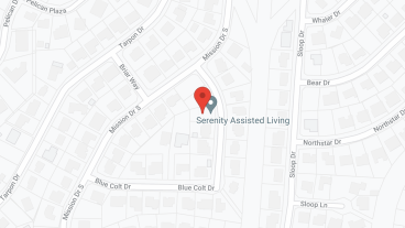Serenity Assisted Living in google map