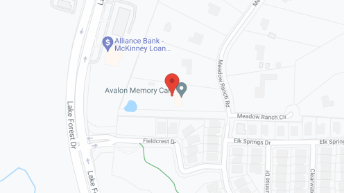 Map of the neighborhood around Avalon Memory Care - Meadow Ranch Road