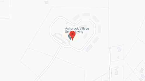 Map of the neighborhood around Ashbrook Village