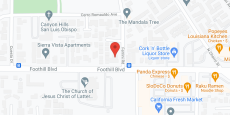 Foothills Residential Care in google map
