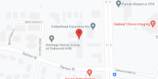 Oakwood Apartment Homes in google map