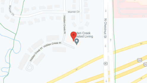 Map of the neighborhood around Crestwood
