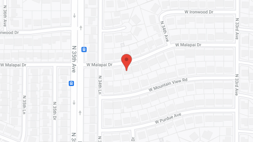 Map of the neighborhood around Vicky's Loving Home