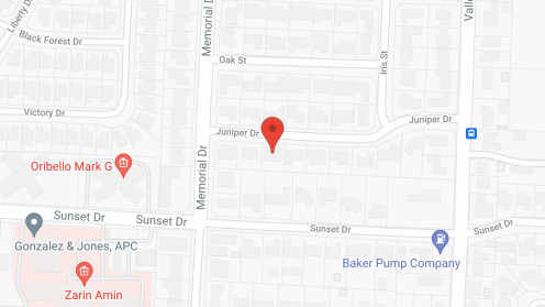 Map of the neighborhood around Tri Angels Assisted Living for Elderly