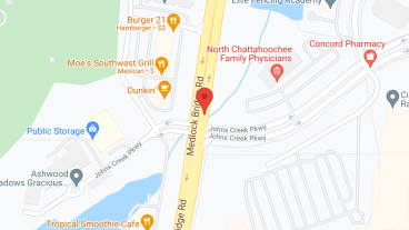 Sunrise of Johns Creek in google map