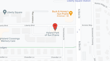 Hyland Park of Sun Prairie in google map