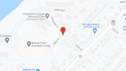 Map of the neighborhood around Charleston House Assisted Living