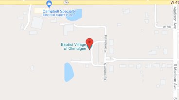 The Neighborhoods at Baptist Village of Okmulgee in google map