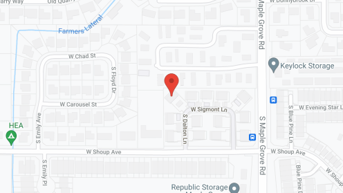 Map of the neighborhood around Siggy