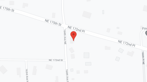 Map of the neighborhood around Hollywood Hills of Washington Inc