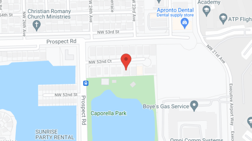 Map of the neighborhood around Lakeview Retirement Residence